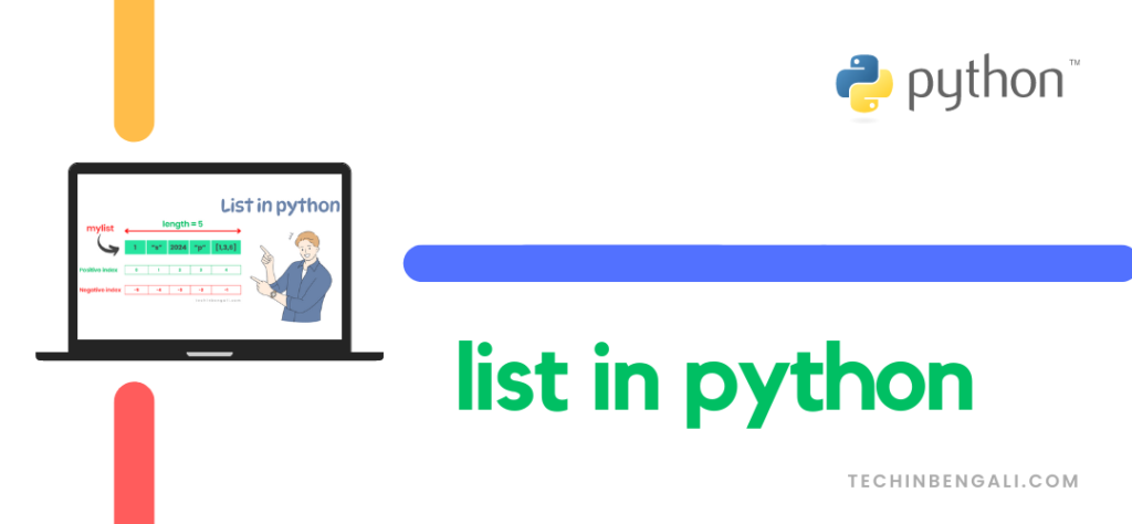 What is List in Python | Learn in Easy Bengali 2024 2 list-in-python-in-easy-bengali-techinbengali.com