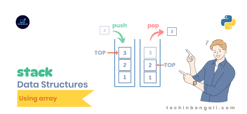stack-using-array-in-data-structures-in-python-in-easy-bengali-techinbengali.com