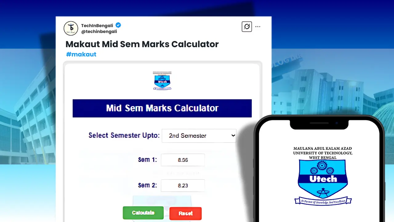makaut-mid-sem-percentage-calculator