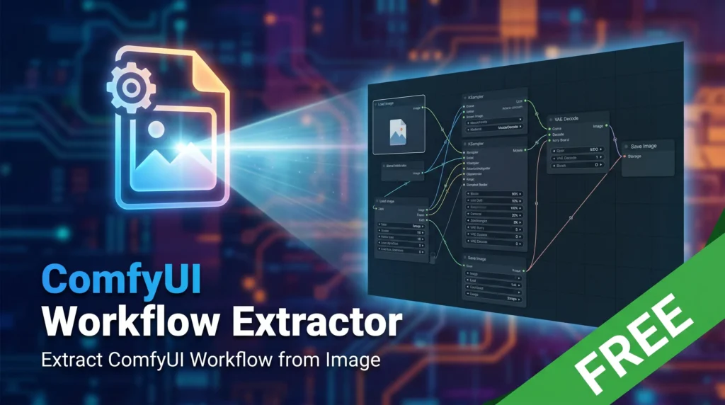 ComfyUI Workflow Extractor | Extract ComfyUI Workflow from Image Free