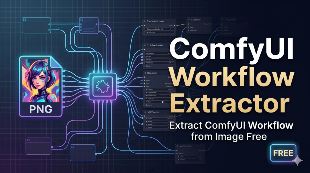 ComfyUI Workflow Extractor | Extract ComfyUI Workflow from Image Free